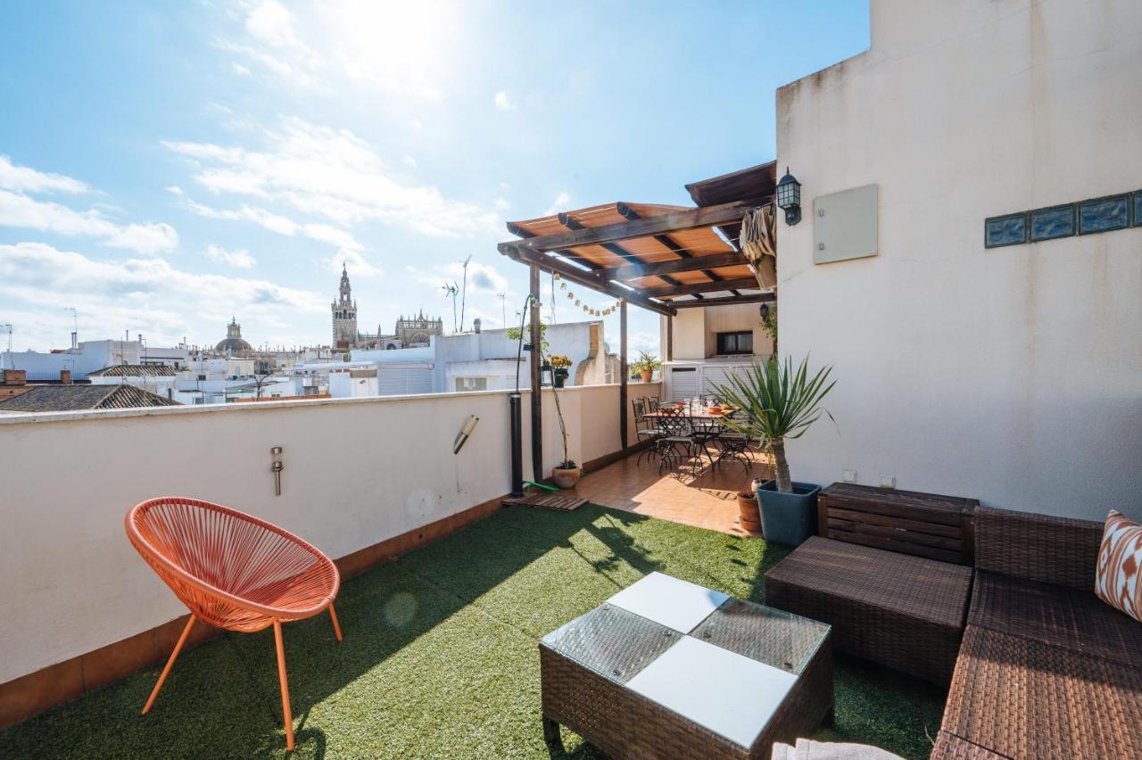 Homeyseville-amazing Penthouse Giralda Views 8 Pax, Parking Optional Appartement *