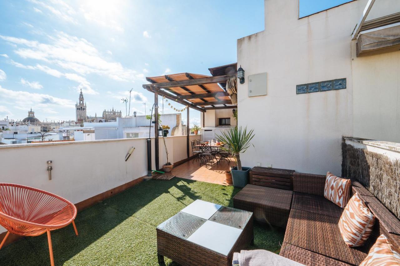 Homeyseville-amazing Penthouse Giralda Views 8 Pax, Parking Optional Appartement